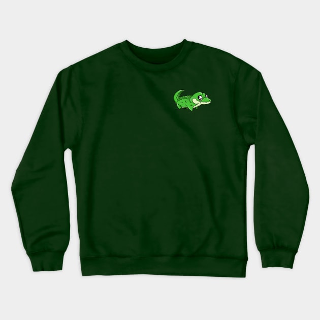 Kawaii Alligatorito Crewneck Sweatshirt by papajohn41690